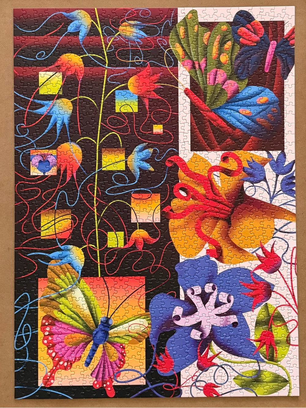 Cloudberries Entwined 1000 Piece Puzzle